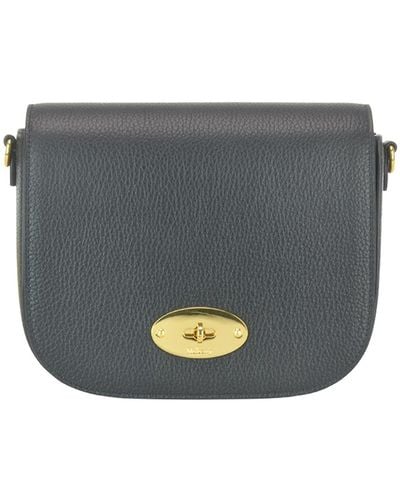 Mulberry Darley Grain Leather Small Bag - Grey