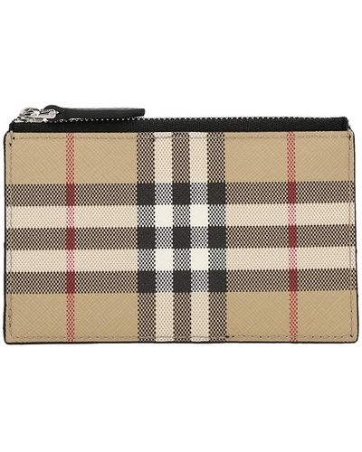 Burberry Al Midicard Holder - Natural