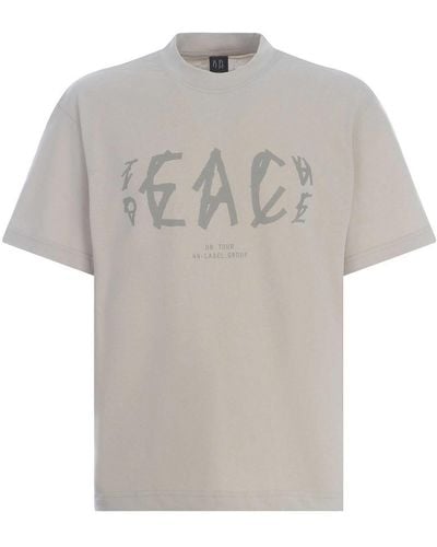 44 Label Group Cotton Tee - Grey