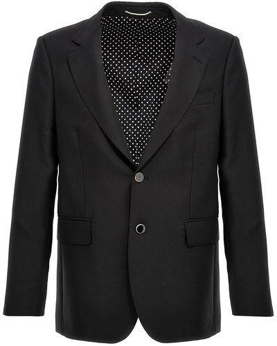 PT Torino Single-breasted Blazer Jacket - Black