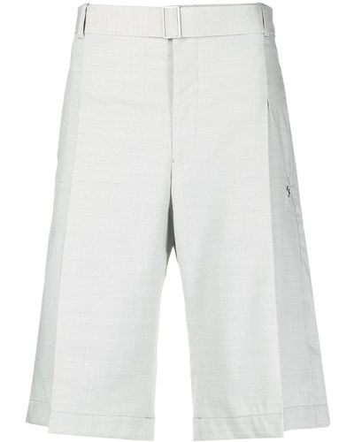 Etudes Studio Wool Blend Shorts - White