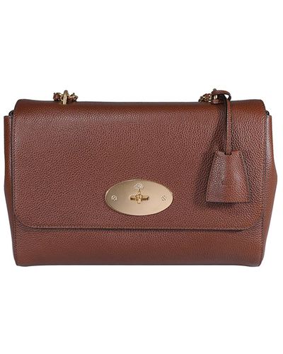 Mulberry Leather Clutch - Brown