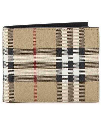 Burberry Archive Wallet - Natural