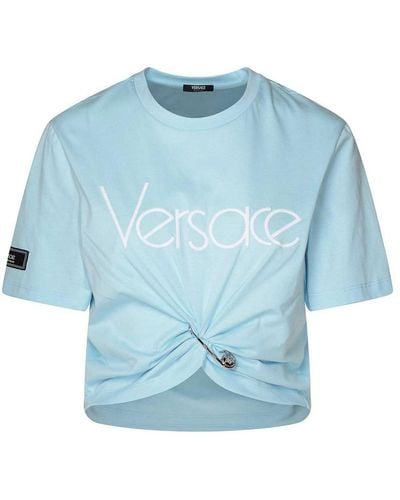 Versace Cotton T-shirt - Blue