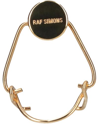 Raf Simons Clip Earrings - Metallic