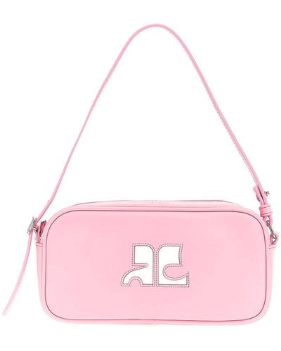 Courreges Rdition Baguette Handbag - Pink