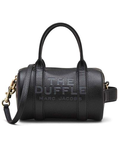 Marc Jacobs The Mini Leather Duffle Bag - Black