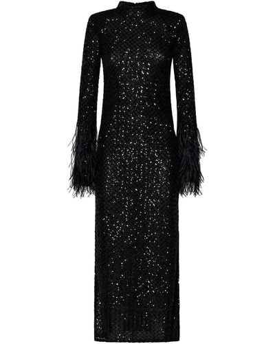 LA SEMAINE Paris Long Dress - Black
