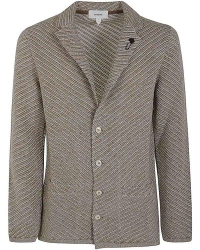 Lardini Knitted Jacket - Grey
