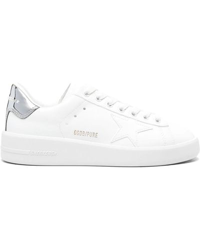 Golden Goose Purestar Faux-leather Sneakers - White