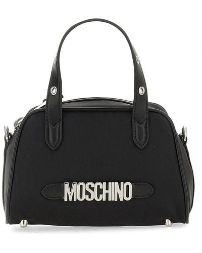 Moschino Bag With Logo - Black