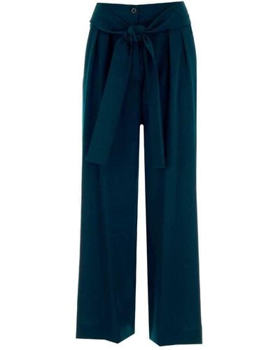 See By Chloé Wide Leg Trousers In - Blue
