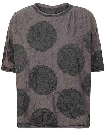 Yohji Yamamoto Patterned Shirt - Gray