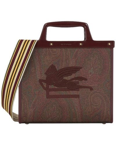 Etro Love Trotter Tote - Brown
