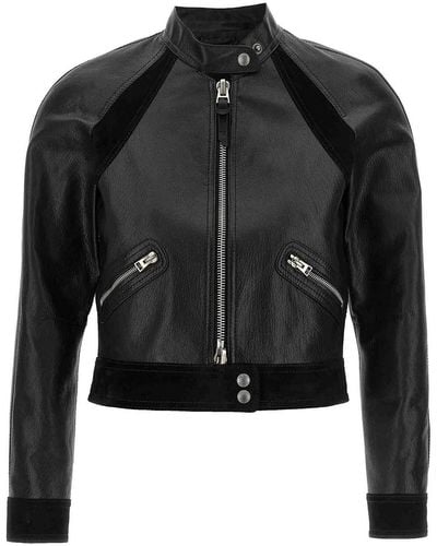 Tom Ford Leather Jacket - Black