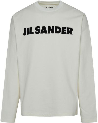 Jil Sander Cotton Sweater - Gray