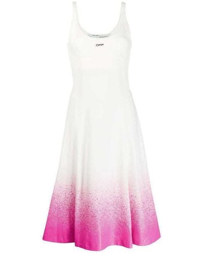 Off-White c/o Virgil Abloh Knee Length Dress - Pink