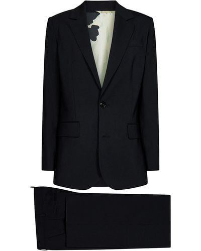 DSquared² Two-piece Suit In Wool Blend - Black