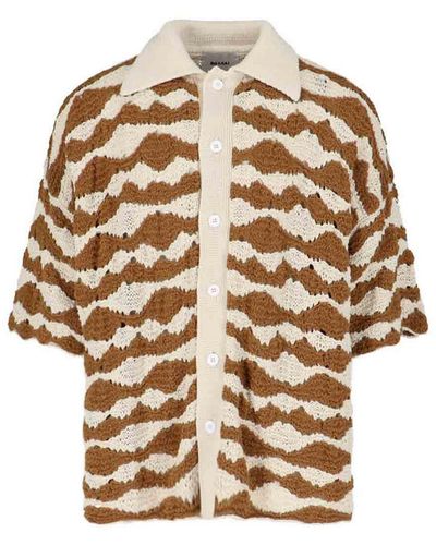 Bonsai Knit Shirt - Brown