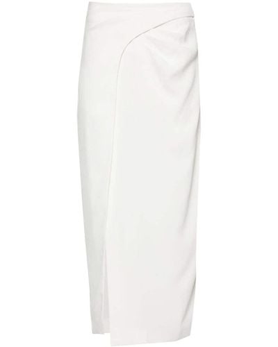 IRO Pumiko Midi Skirt - White