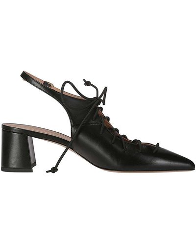 Malone Souliers Court Shoes - Black