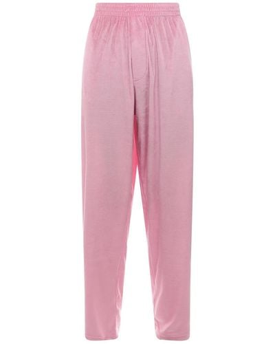 Balenciaga Chenille Trouser - Pink