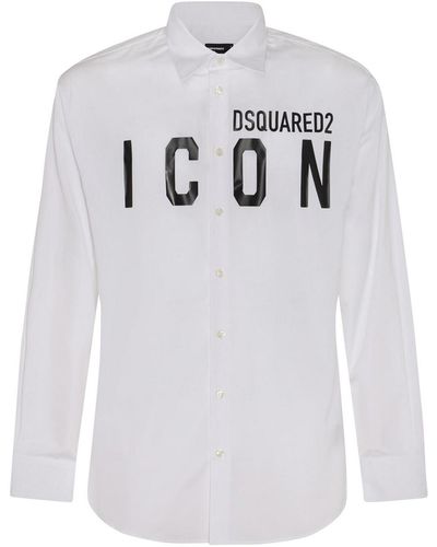 Dsquared² White Cotton T-Shirt