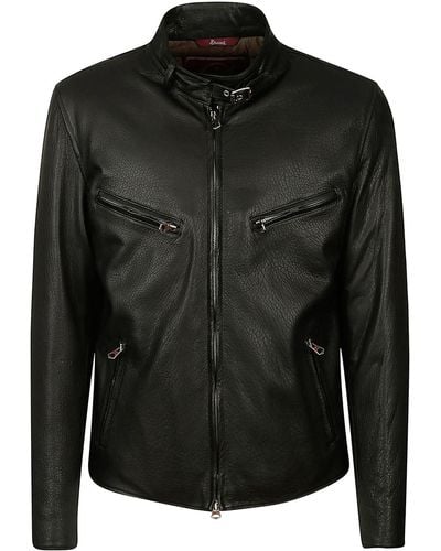 Stewart Nuvola Rush Leather Jacket - Black