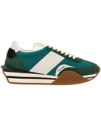Tom Ford James Trainers - Green