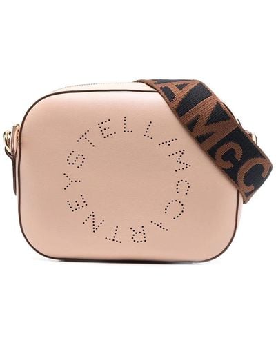 Stella McCartney Stella Logo Crossbody Bag - Pink