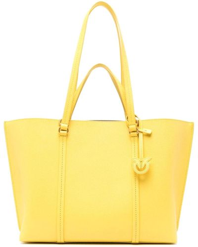 Pinko Carrie' Bag Granulated Structure - Yellow