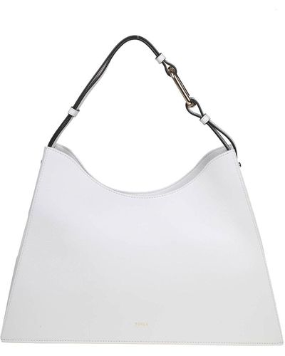 Furla Nuvola Shoulder Bag - White