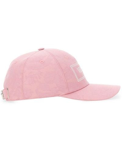 Versace Baseball Hat With Logo - Pink