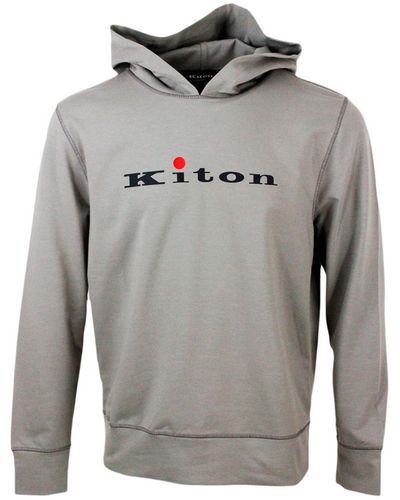 Kiton Jumpers Dove - Grey