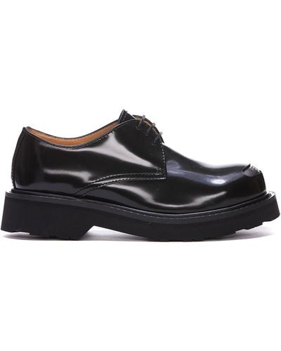 KENZO Lace-up Derby Shoes - Black
