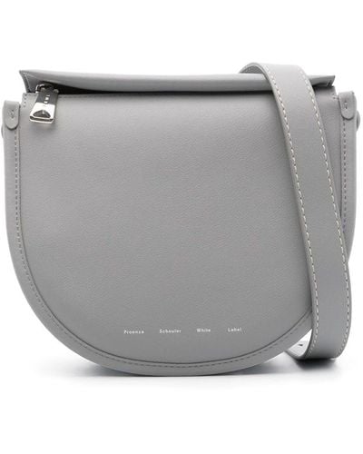 Proenza Schouler Medium Baxter Leather Bag - Gray