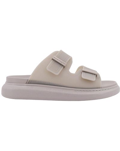 Alexander McQueen Rubber Sandals - Grey