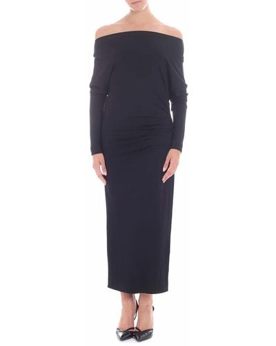 Vivienne Westwood Anglomania Off-shoulder Dress - Blue
