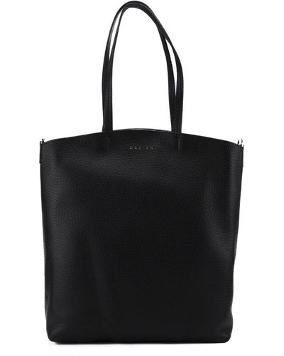 Orciani Ladylike M Soft Medium Bag - Black