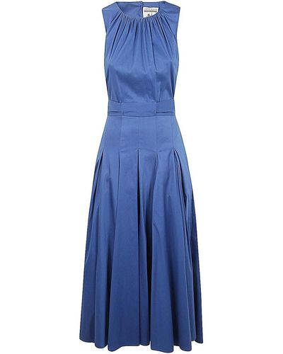 Semicouture Eva Dress - Blue