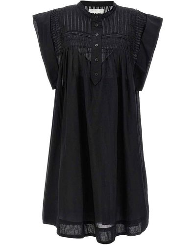 Isabel Marant Leazali Midi Dress - Black