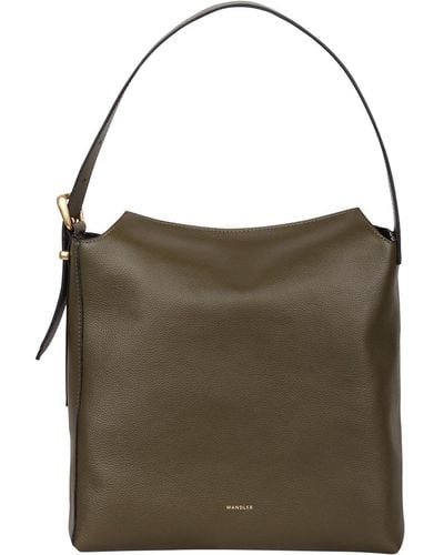 Wandler Leather Tote Bag - Green