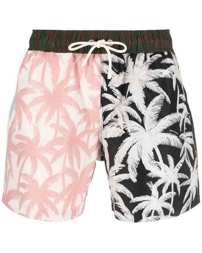 Palm Angels Swimming Shorts - Multicolour