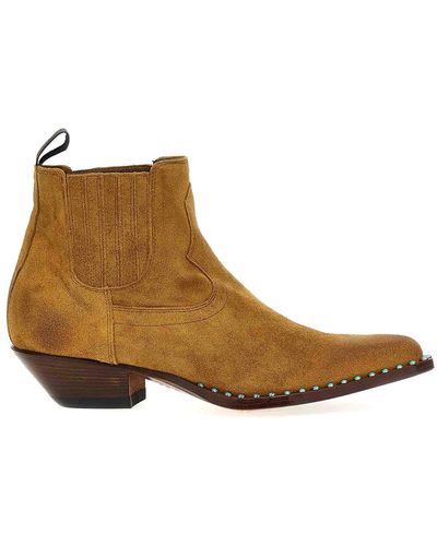 Sonora Boots Hidalgo Mini Ankle Boots - Brown