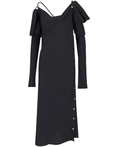 Setchu Origami Maxi Dress - Black