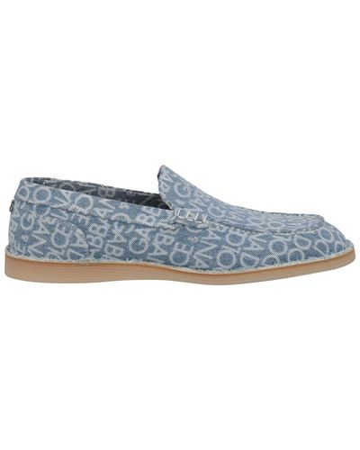 Dolce & Gabbana Denim Loafers - Blue