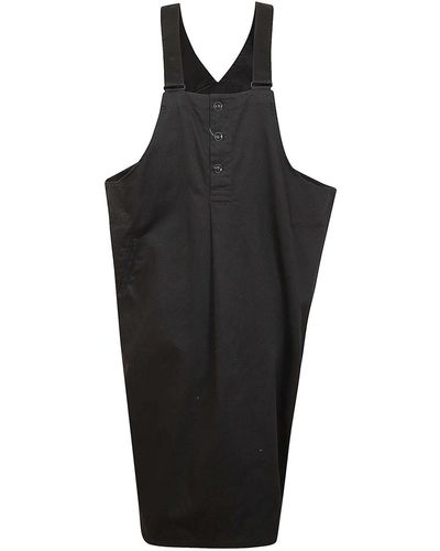 Yohji Yamamoto Cotton Jumpsuit - Black