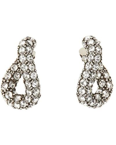 Isabel Marant Funky Ring Earrings - White