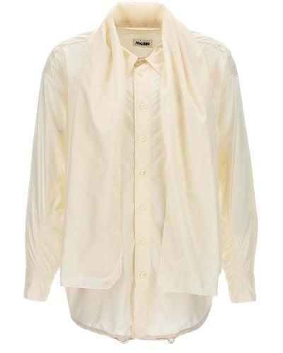 Magliano Nomad Shirt Adjustable Sash - White