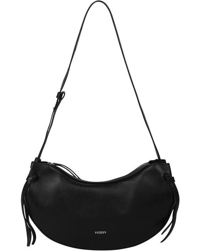 Yuzefi Fortune Cookie Shoulder Bag - Black